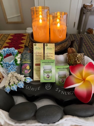 Hot Stones and Thai Balm