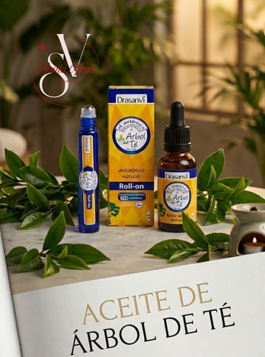 Aceite de arbol de te, Drasanvi, pies, Sinda Vega