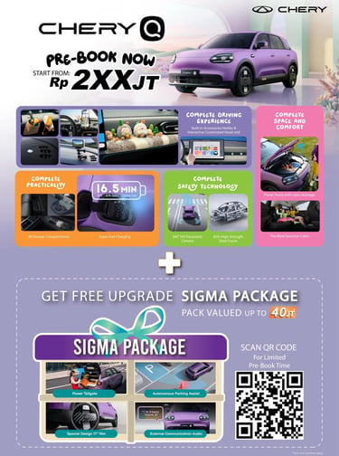 prebooking chery q