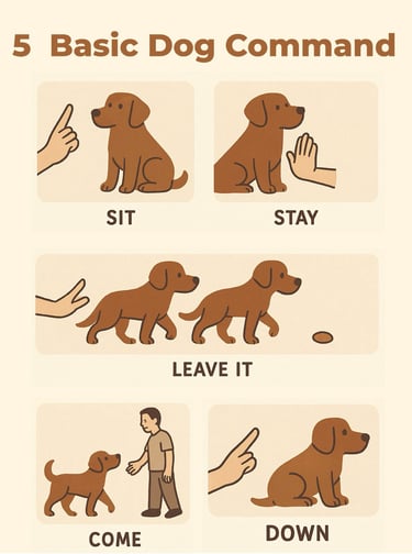 5 Basic Dog Command