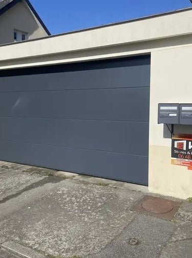 installation porte de garage Mordelles