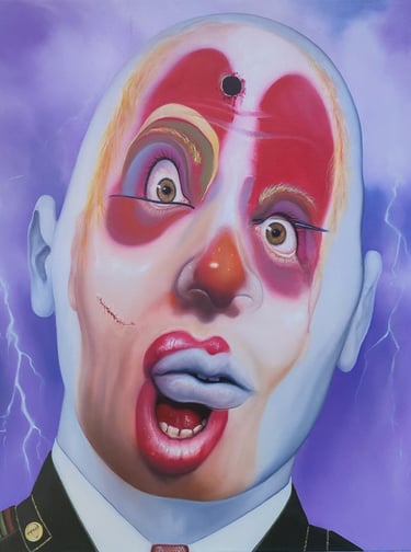 christophe avella bagur - adagp 2023, Final Trilogy part1 War n5 Perseverare Diabolicum