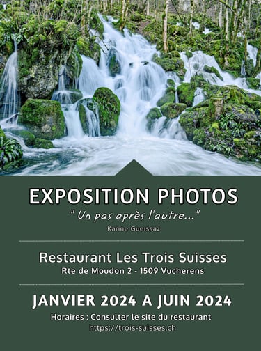 a waterfall in the middle of a forest