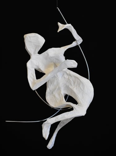 sculpture papier aurelie burette