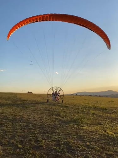 Voos panorâmicos de Paratrike, Tiradentes, São João Del Rei e Campos das Vertentes