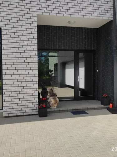 Veidrodinė ir matine plevele, apsaugine plevele