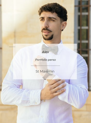 Portrait professionnel homme en Provence, séance photo en extérieur à Saint-Maximin