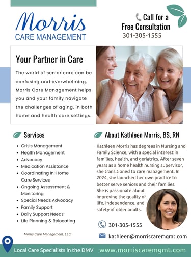 Morris Care Agency Flyer