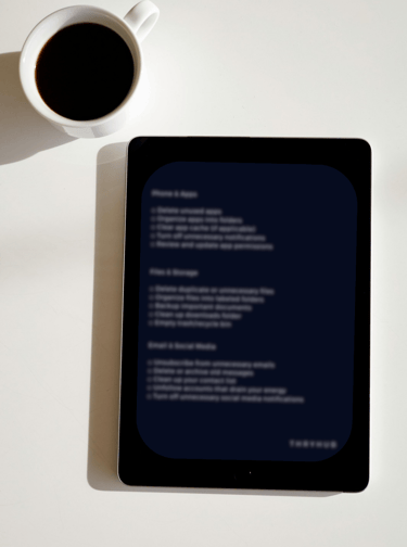 Digital Declutter Checklist
