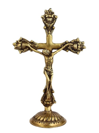Trusted manufacturer of brass Jesus statues, offering intricately crafted religious figurines for ho