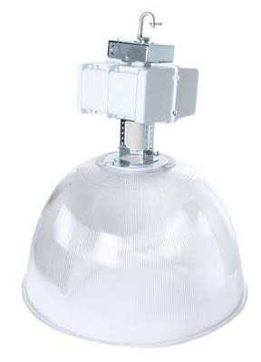 CAMPANA ACRILICO 22" ADITIVOS METALICOS O VAPOR DE SODIO 400W O 250W MODULO INYECCION 