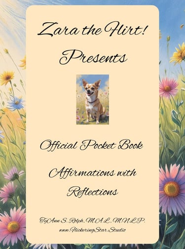 Zara the Flirt's Affirmations Pocketbook cover