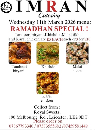 Ramadan 2026 Menu