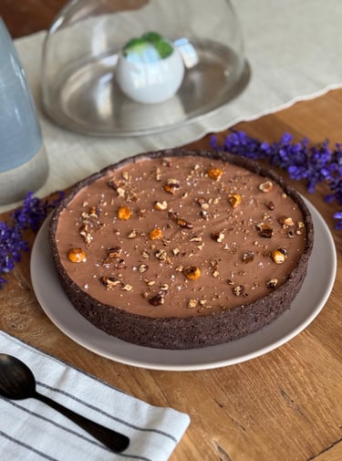 Tarte mousse au chocolat
