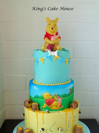Bespoke birthday cake for Oswestry customer