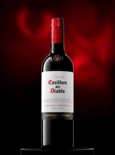 bottle of red wine
