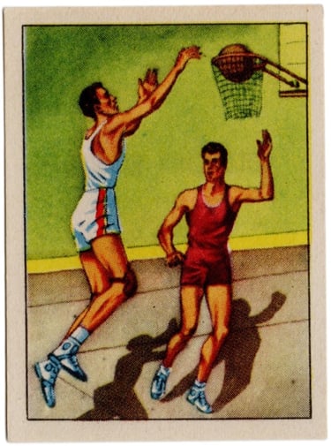 1950 Rare Basketball Card