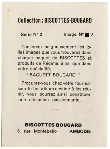 Biscottes Bougard Rare French Sports Cards