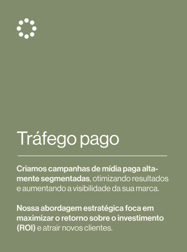 Descrição do serviço de tráfego pago