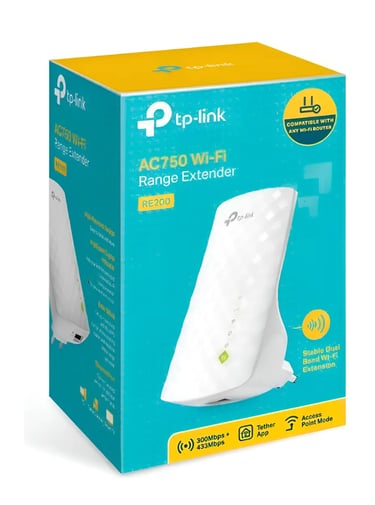 Extensor De Señal Wifi Repetidor Tp-link Ac750 Dual Band