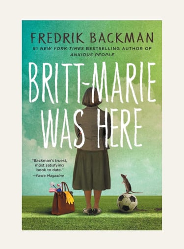 Book Cover for Britt-Marie Was Here for Fredrik Backman
