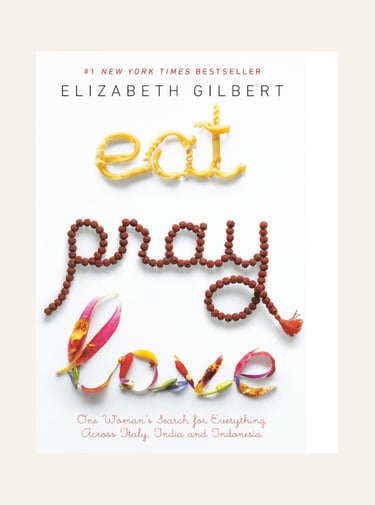 Book Cover for Eat Pray Love by Elizabeth Gilbert