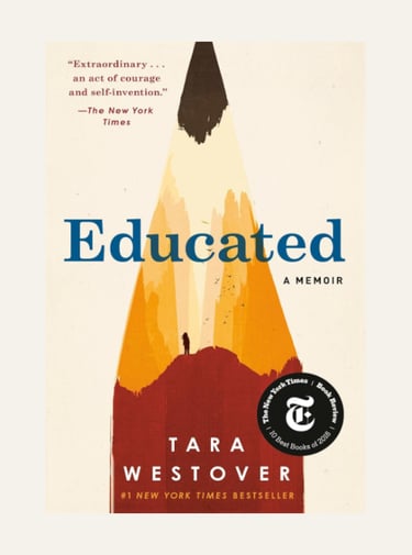 Educated — Tara Westover - Book Cover