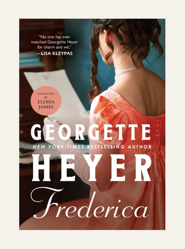 Frederica by Georgette Heyer book cover