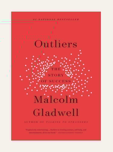 Outliers — Malcolm Gladwell - Book Cover