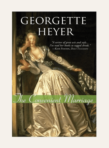 The Convenient Marriage by Georgette Heyer book cover