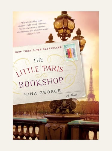 Book cover for The Little Paris Bookshop by Nina George