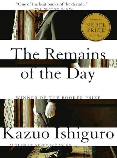 The Remains of the Day book cover