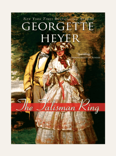 cover of the book The Talisman Ring by Georgette Heyer