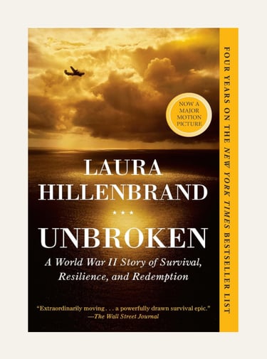 Unbroken — Laura Hillenbrand - Book Cover