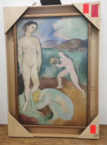 tableau protégé par well art