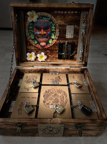 escape box mallette Tahiti