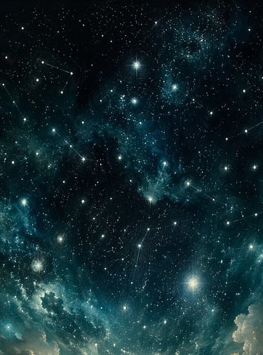 Cielo estrellado como símbolo de arquitectura general y pensamiento sistémico.