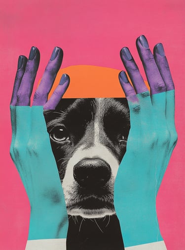 ai art, ki, kunst, wallart, collage, collage