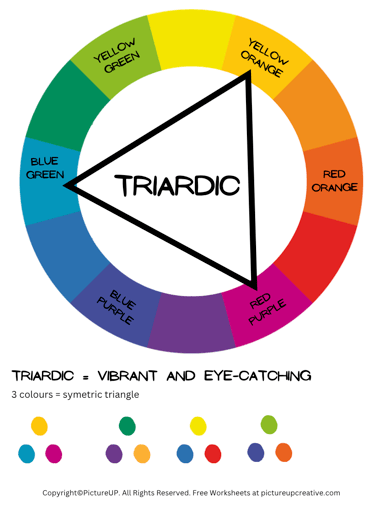 color theory triadic