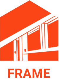 Steel frame for building