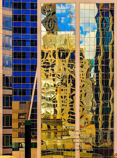 Reflection taken from high point