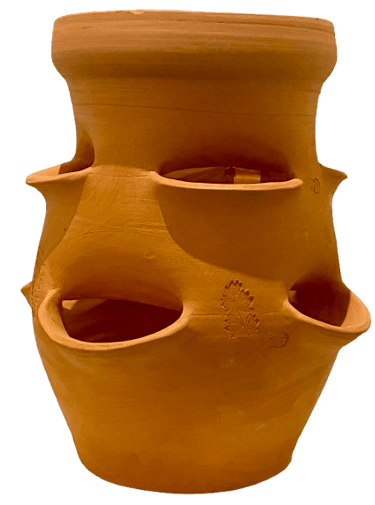 Tour à fraisiers et plantes aromatiques