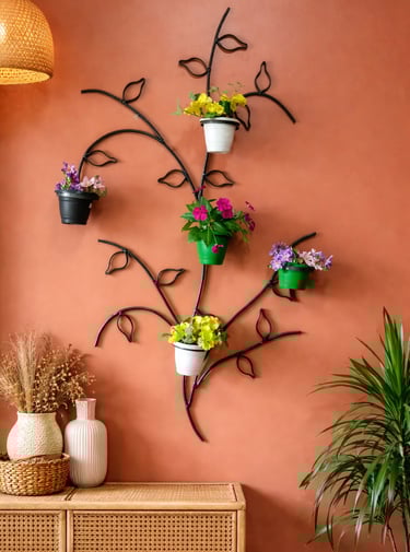 Floreira de parede árvore