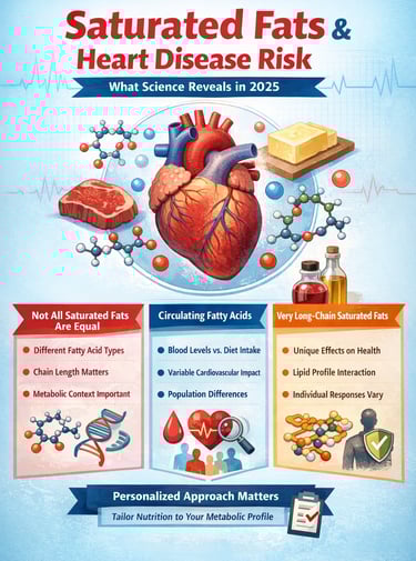 Is Saturated Fat Still Linked to Heart Disease? What 2025 Science Says