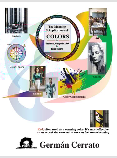  The meaning and applications of color theory in business, fashion, and art.