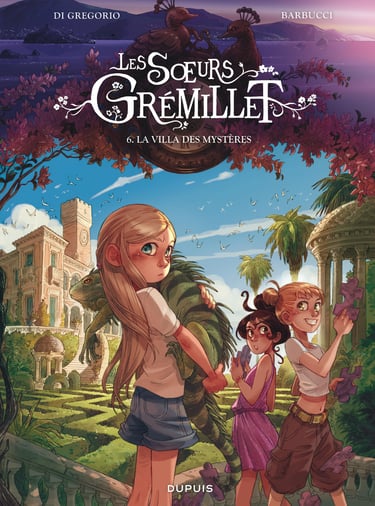 Première de couverture du tome 6 de la BD Les soeurs Grémillet