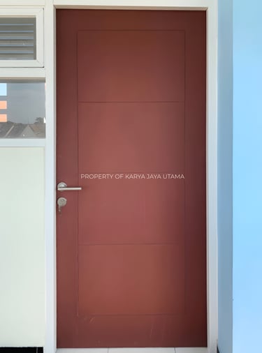 Pintu Solid Wood Panel finishing mowilex A