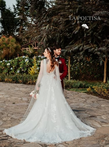 vestidos de novia elegantes en Bogotá