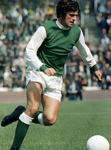 Pat Stanton Hibs FC image restored