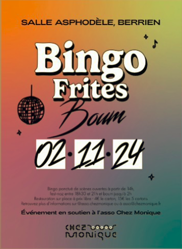 affiche bingo frite bo